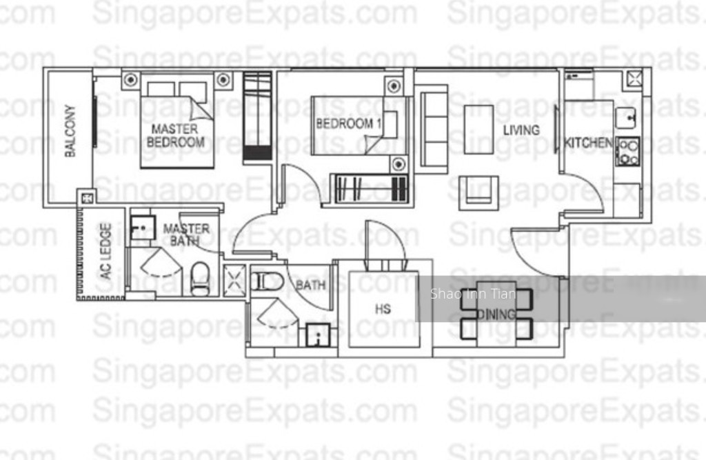 Tembeling Residence (D15), Apartment #197789382